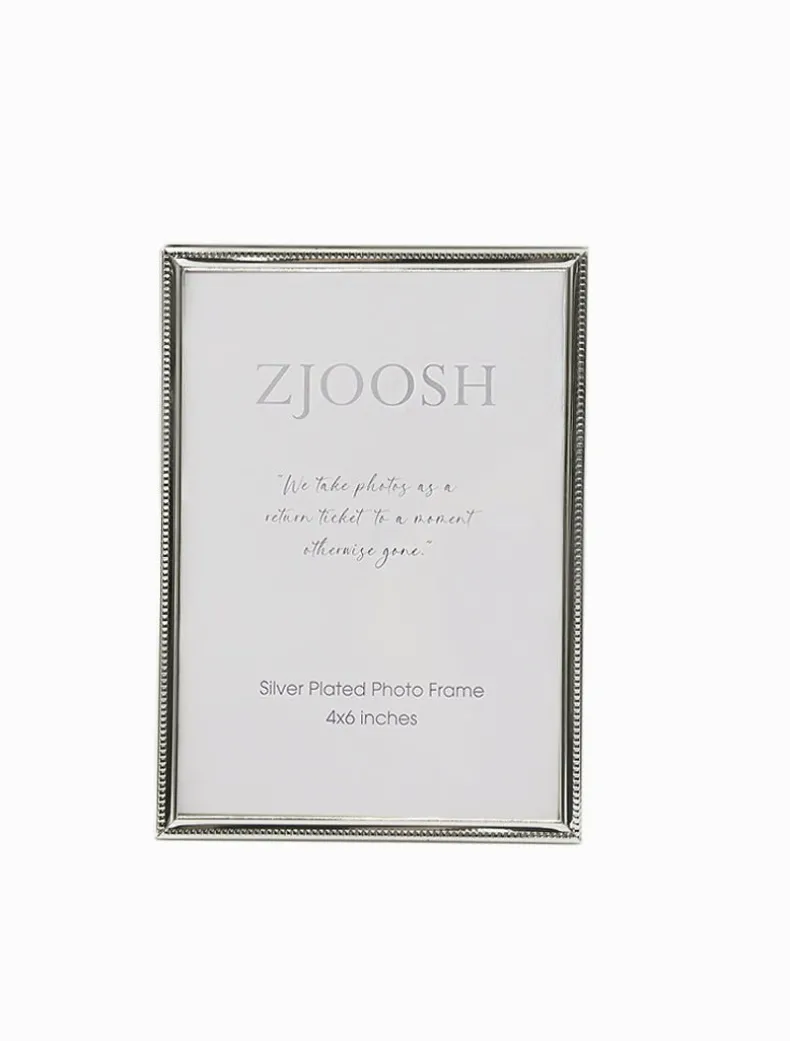 Abingdon Photo Frame Silver 4x6