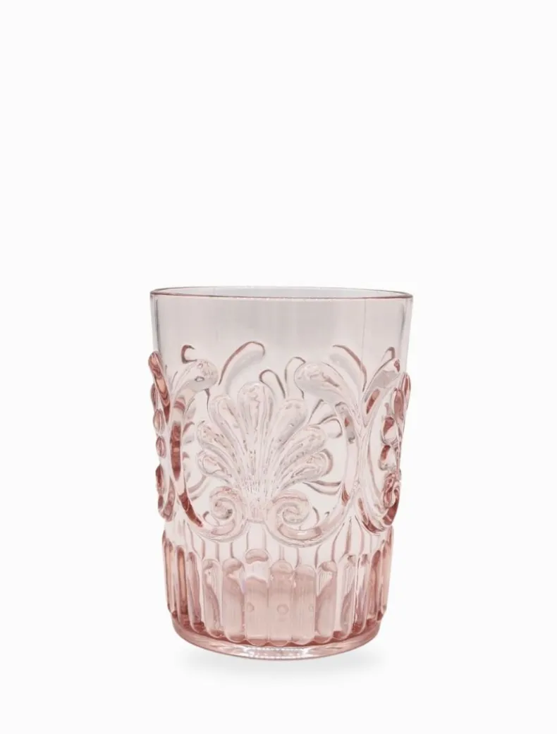 Acrylic Tumbler Scollop Blush