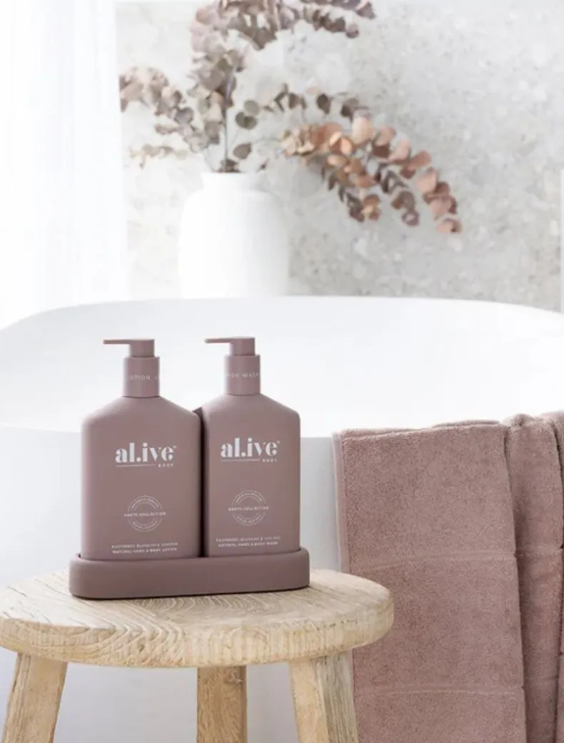 AL.IVE Raspberry Blossom u0026 Juniper Hand u0026 Body Duo 500ml