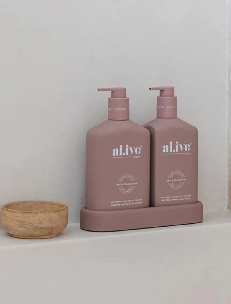 AL.IVE Raspberry Blossom u0026 Juniper Hand u0026 Body Duo 500ml