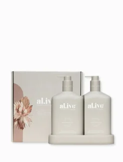 AL.IVE Sea cotton u0026 Coconut Hand u0026 Body Duo 500ml