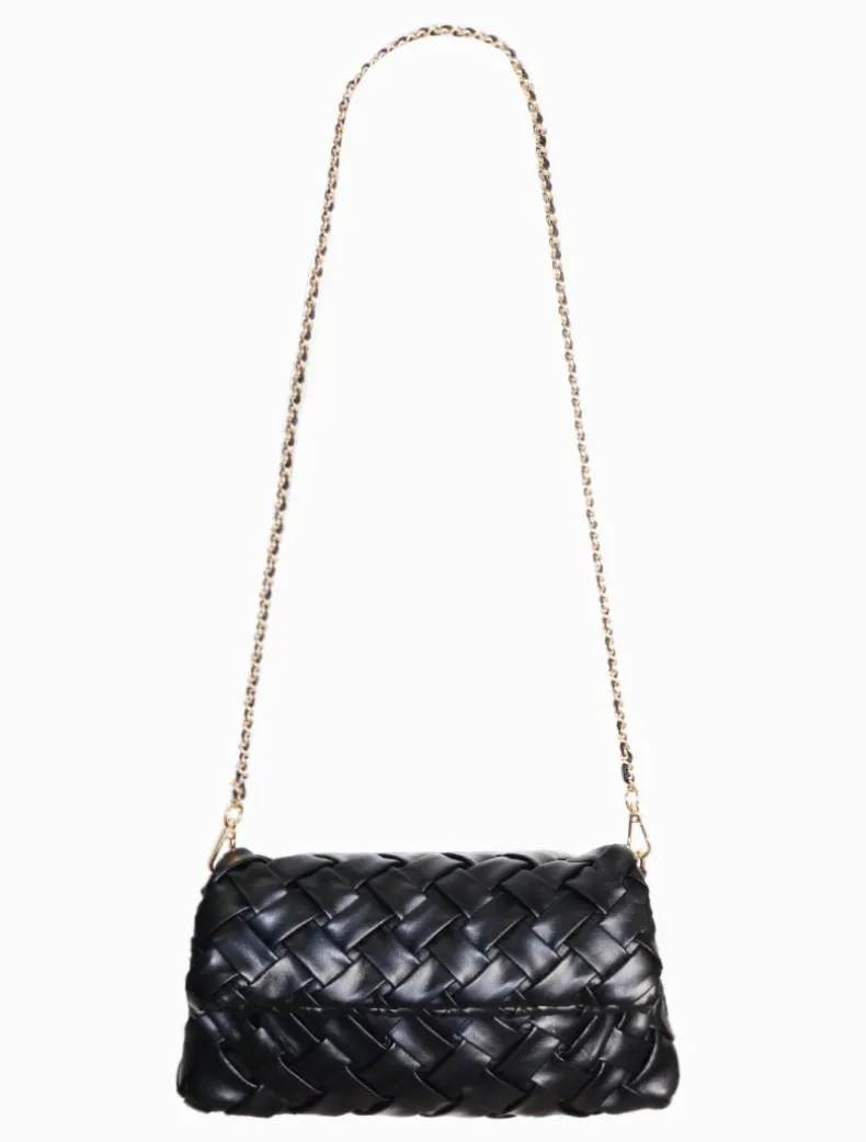 Amber Woven Bag Black - FINAL SALE