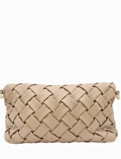 Amber Woven Bag Clay - FINAL SALE