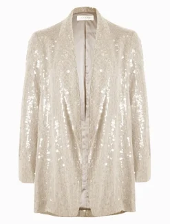 Anais Sequin Jacket Mink