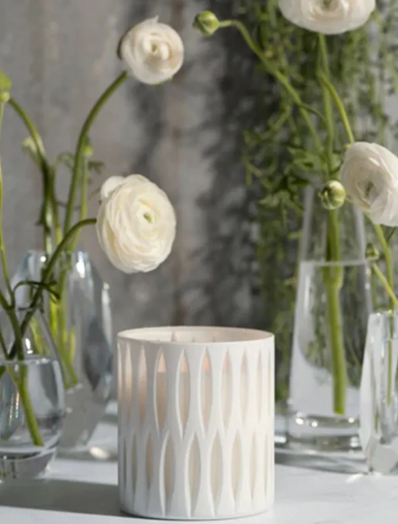 Apsley Glimpse Soy Candle Blanc 440g White