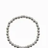 Ball Stretch Bracelet Silver