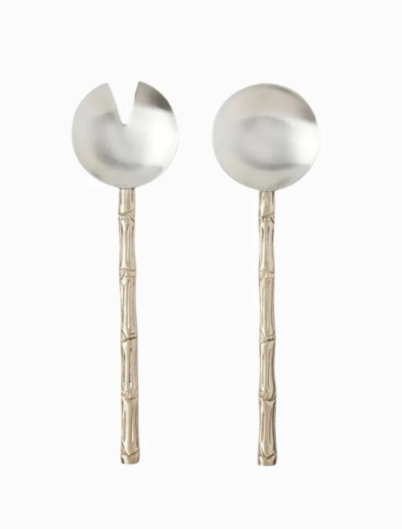 Bamboo Salad Server Set
