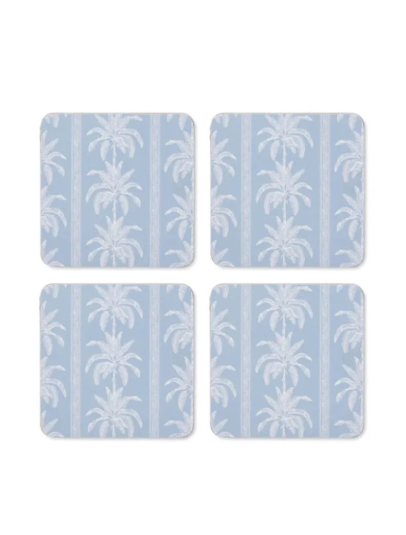 Banana Tree Square Coaster Set 4
