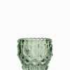 Baroque Tealight Holder Sage
