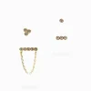 Bezel Earscape Collection Gold