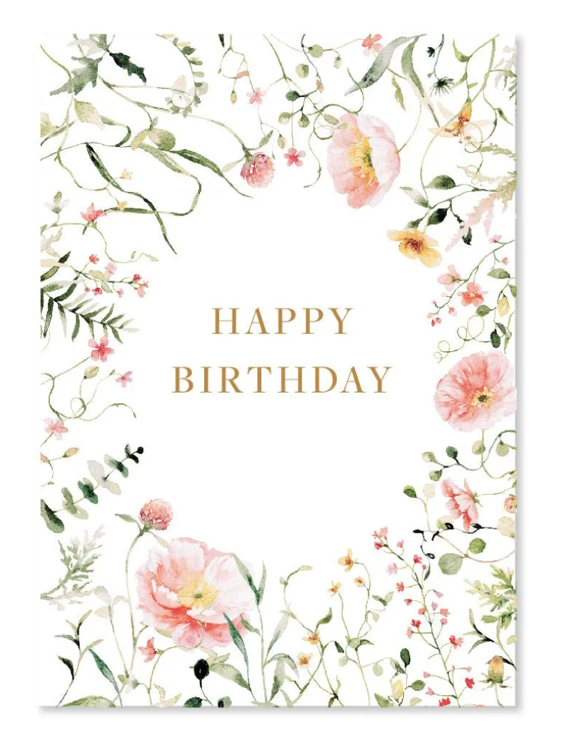 Birthday Spring Blooms Card