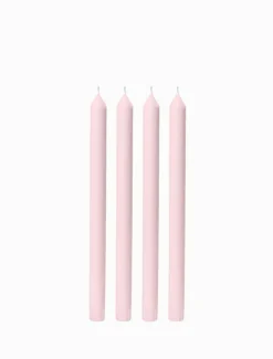 Blush Pink 30cm Dinner Candle (Pack of 4)