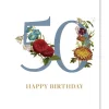 Botanical 50 Card