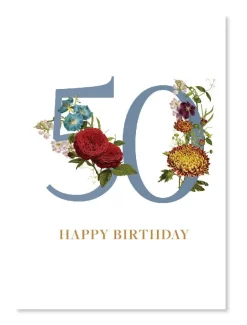 Botanical 50 Card