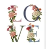 Botanical Love Card