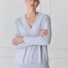 Boyfriend Cashmere Jumper Pale Blue