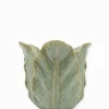 Cabbage Leaf Pot Light Green Large