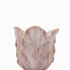 Cabbage Leaf Pot Pink Large