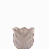 Cabbage Leaf Pot Pink Small