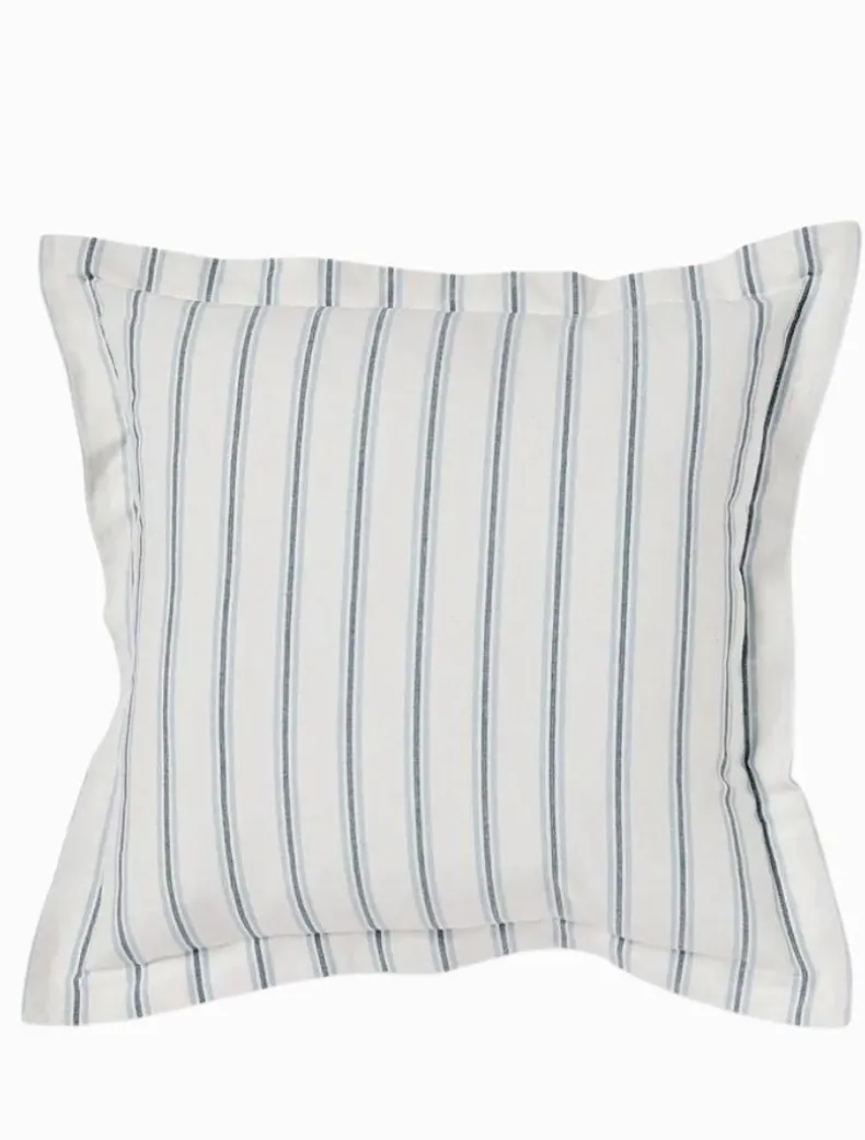 Capri Blue Stripe Cushion 50cm x 50cm