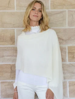 Cashmere Ponchette Cream