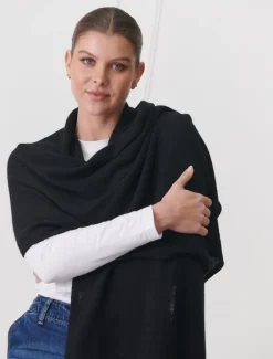 Cashmere Scarf Black