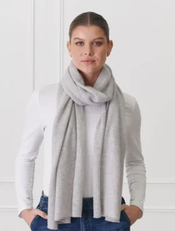 Cashmere Scarf Grey
