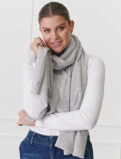 Cashmere Scarf Grey
