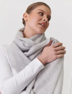 Cashmere Scarf Grey