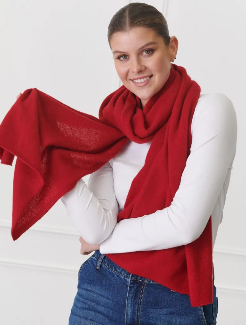 Cashmere Scarf Rosewood