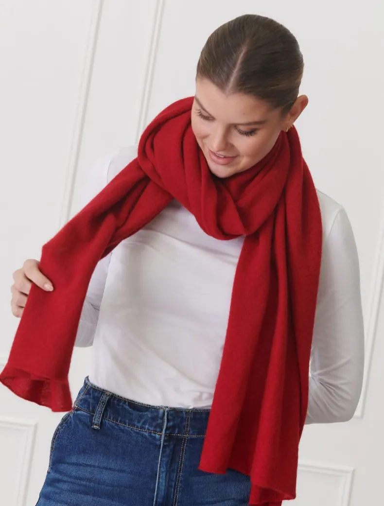 Cashmere Scarf Rosewood