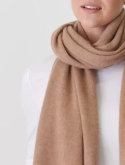 Cashmere Scarf Tan