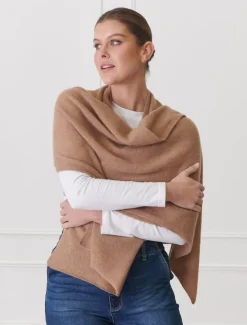 Cashmere Scarf Tan