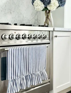 CC Ticking Stripe Tea Towel