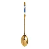 Ceramic Blue Arch Tile Pattern Spoon