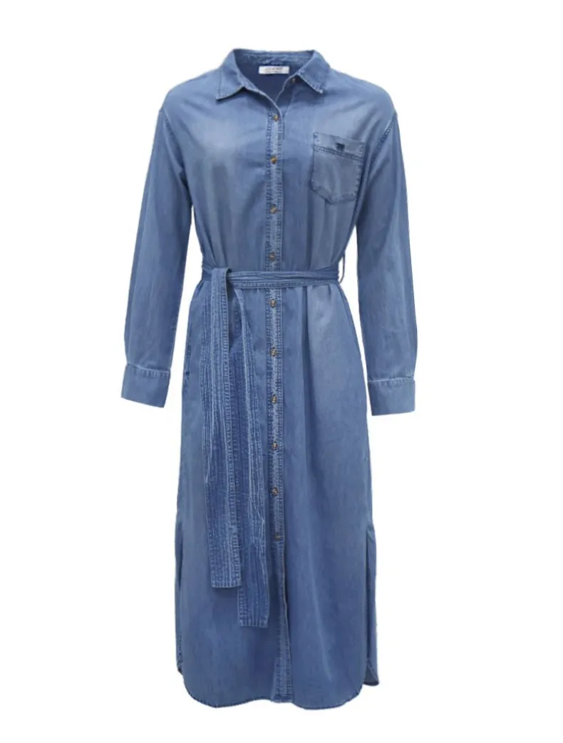Charlie Denim Shirt Dress