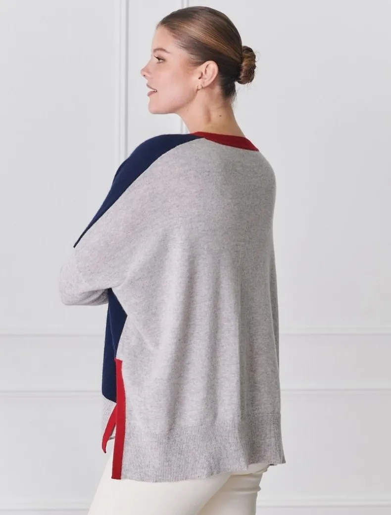 Chloe Cashmere Knit Navy