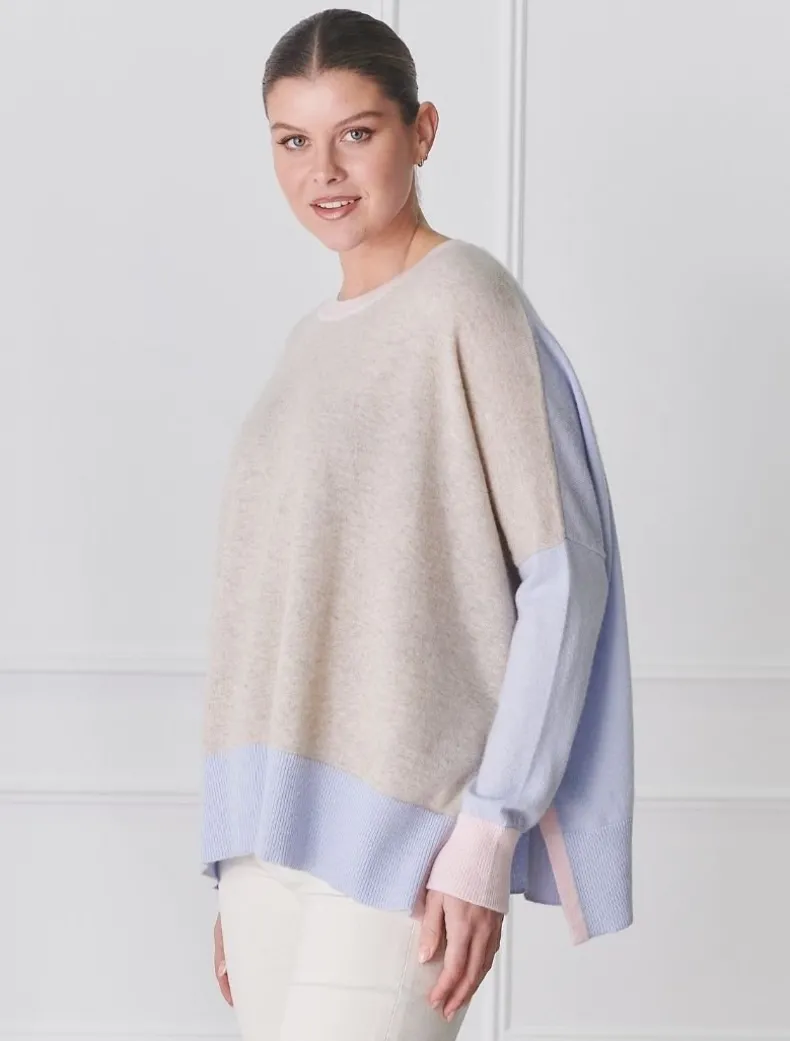 Chloe Cashmere Knit Oatmeal