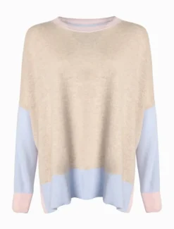 Chloe Cashmere Knit Oatmeal
