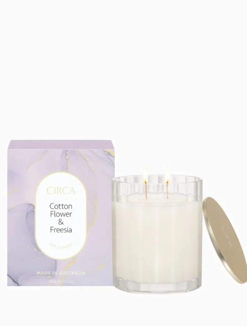CIRCA Cotton Flower and Freesia Candle 350G