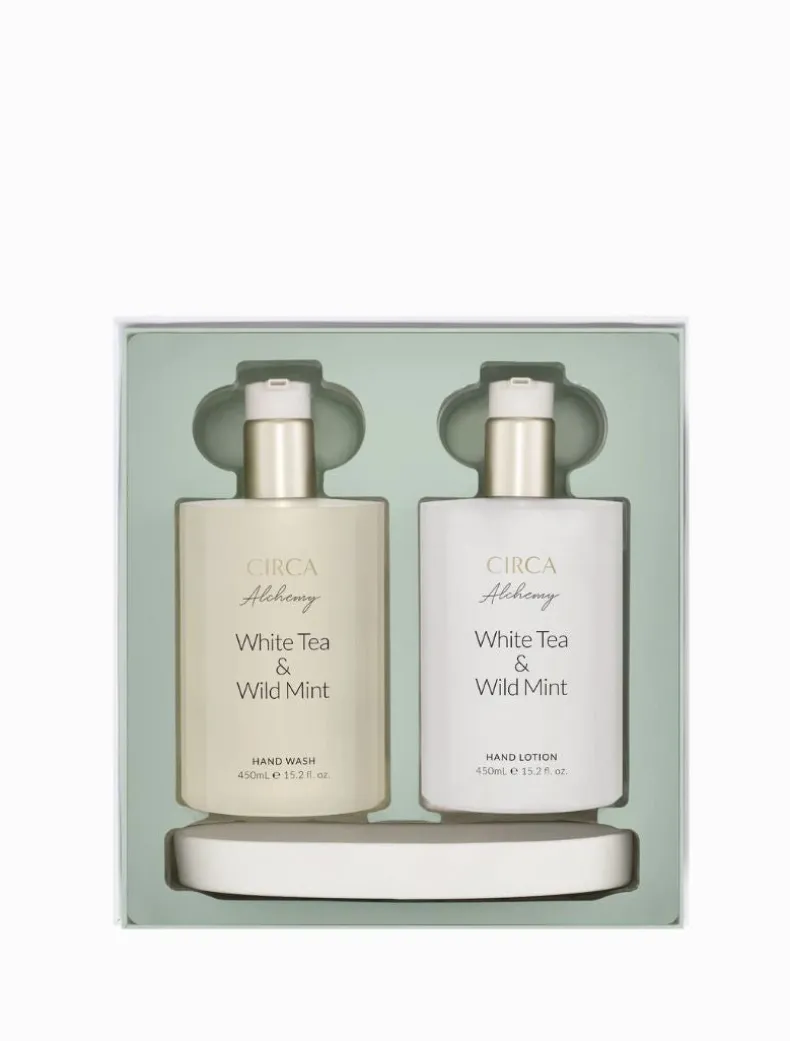 CIRCA Kitchen Alchemy Hand Care Duo White Tea and Wild Mint