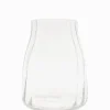 Classic Ribbed Vase Clear Medium