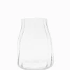 Classic Ribbed Vase Clear Small