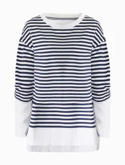 Claudia Striped Sweatshirt