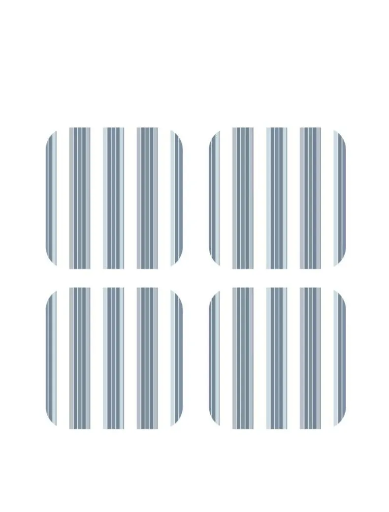 Coastal Stripes Coasters (Set of 4)