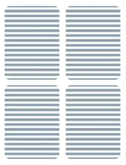 Coastal Stripes Placemats (Set of 4)