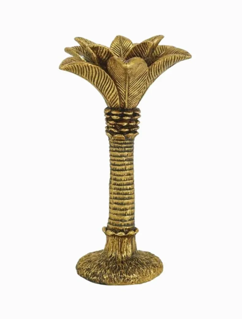 Coconut Palm Candle Holder Large
