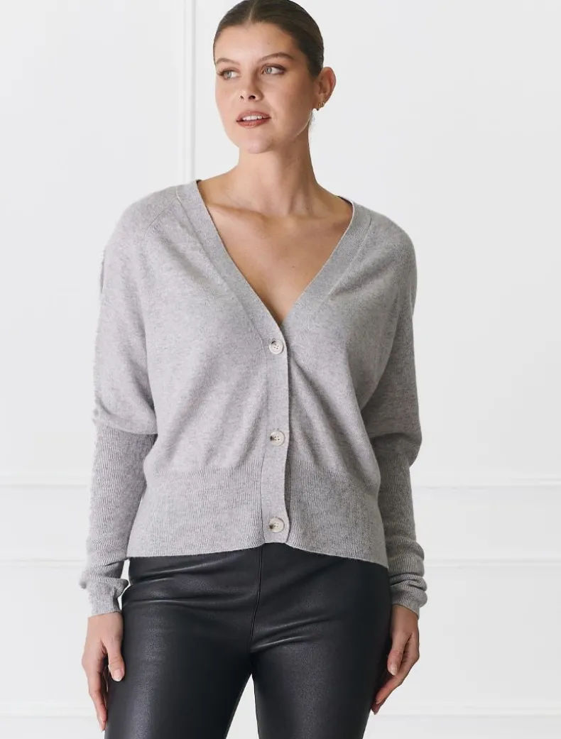 Collette Knit Cardigan Grey