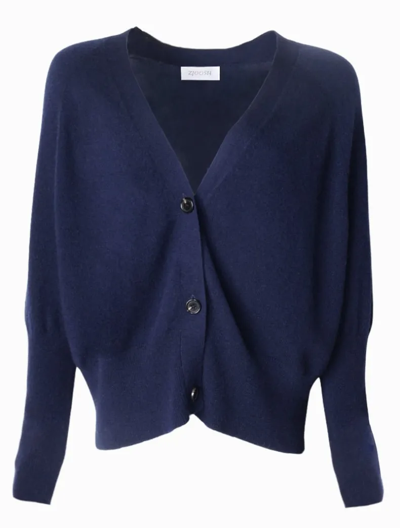 Collette Knit Cardigan Navy