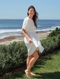 Connie Lace Dress White - FINAL SALE